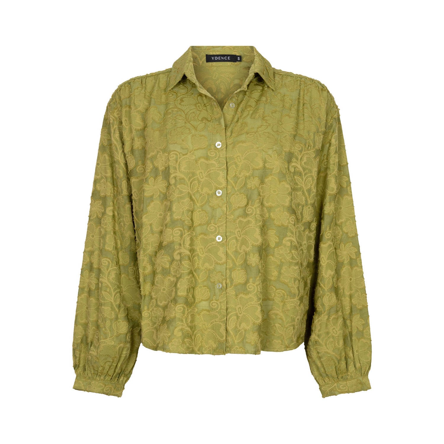 Ydence gebloemde blouse groen