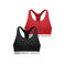 Björn Borg halter bh's - rood/zwart (set van 2)