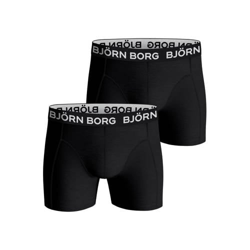 Björn Borg boxershorts zwart (set van 2)