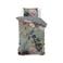 Sleeptime 1-persoons dekbedovertrek 140x220 cm met print - groen