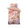 Sleeptime 1-persoons dekbedovertrek met print 140x220 cm - roze