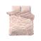 Sleeptime lits-jumeaux dekbedovertrek met print 240x220 cm - roze