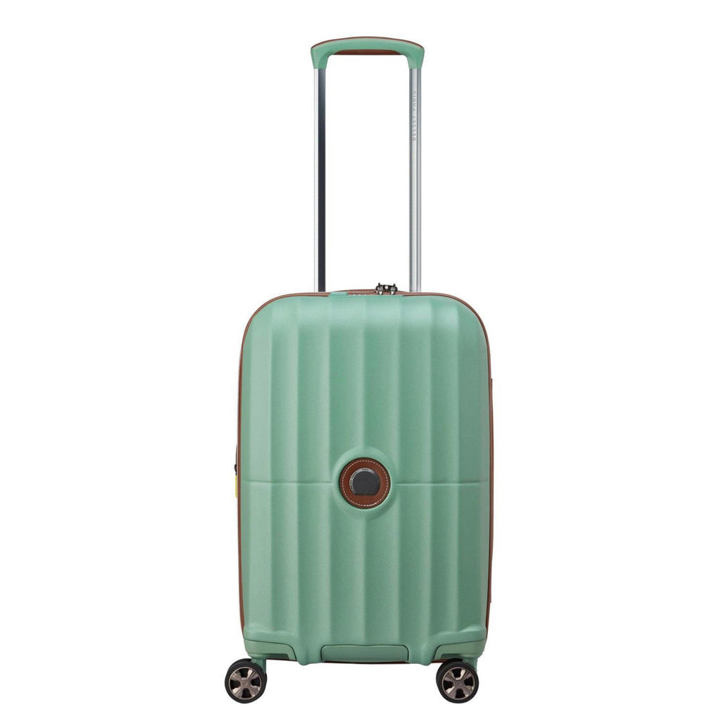 Delsey trolley Carrousel 2.0 55 cm. Expandable mintgroen