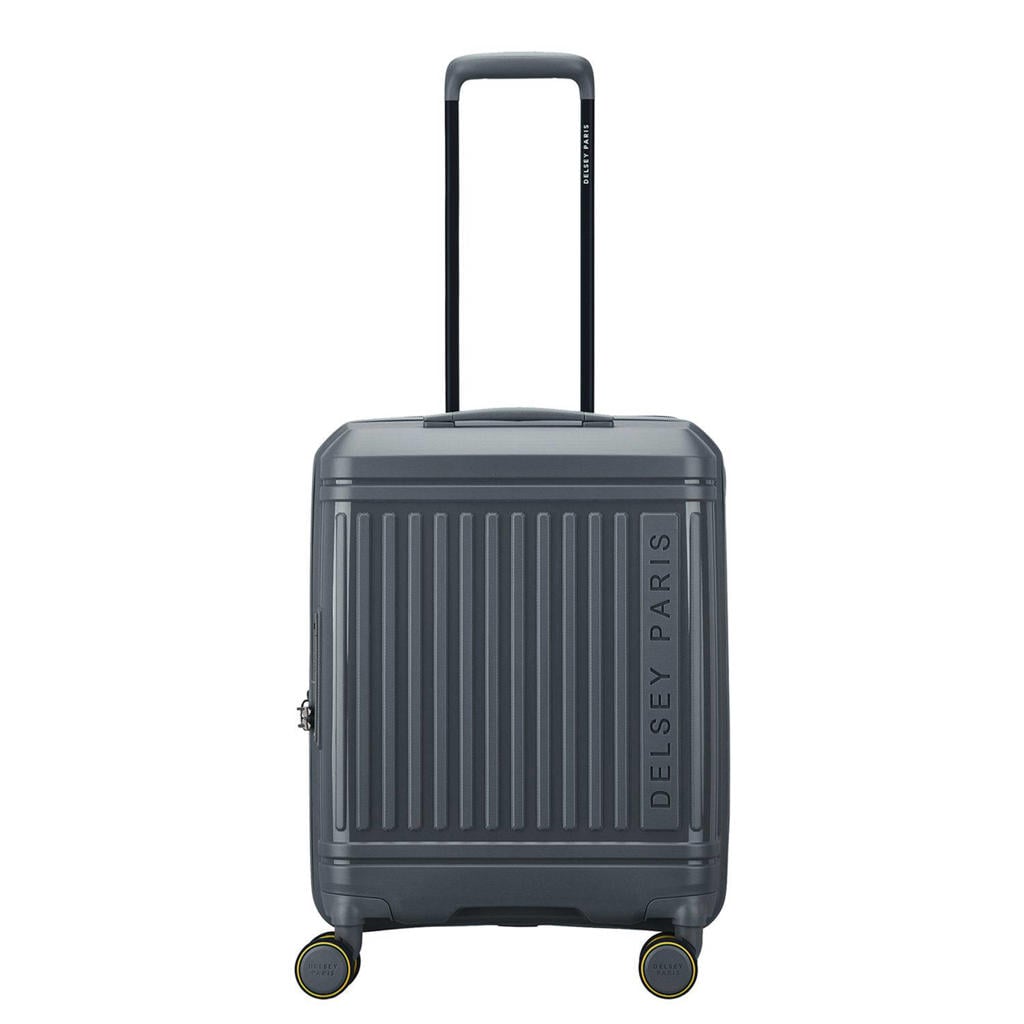 Delsey trolley Lutece 55/40 cm. Expandable donkergrijs