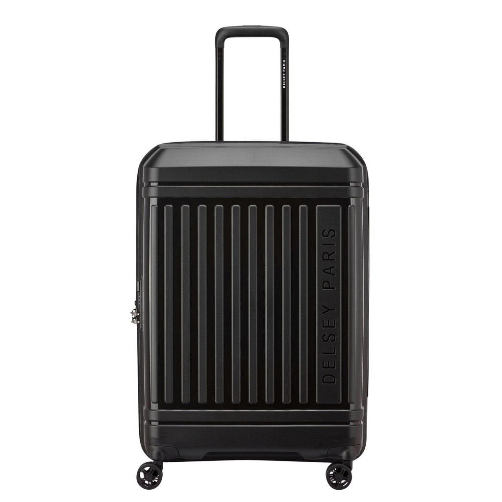 Delsey trolley Lutece 69 cm. Expandable zwart
