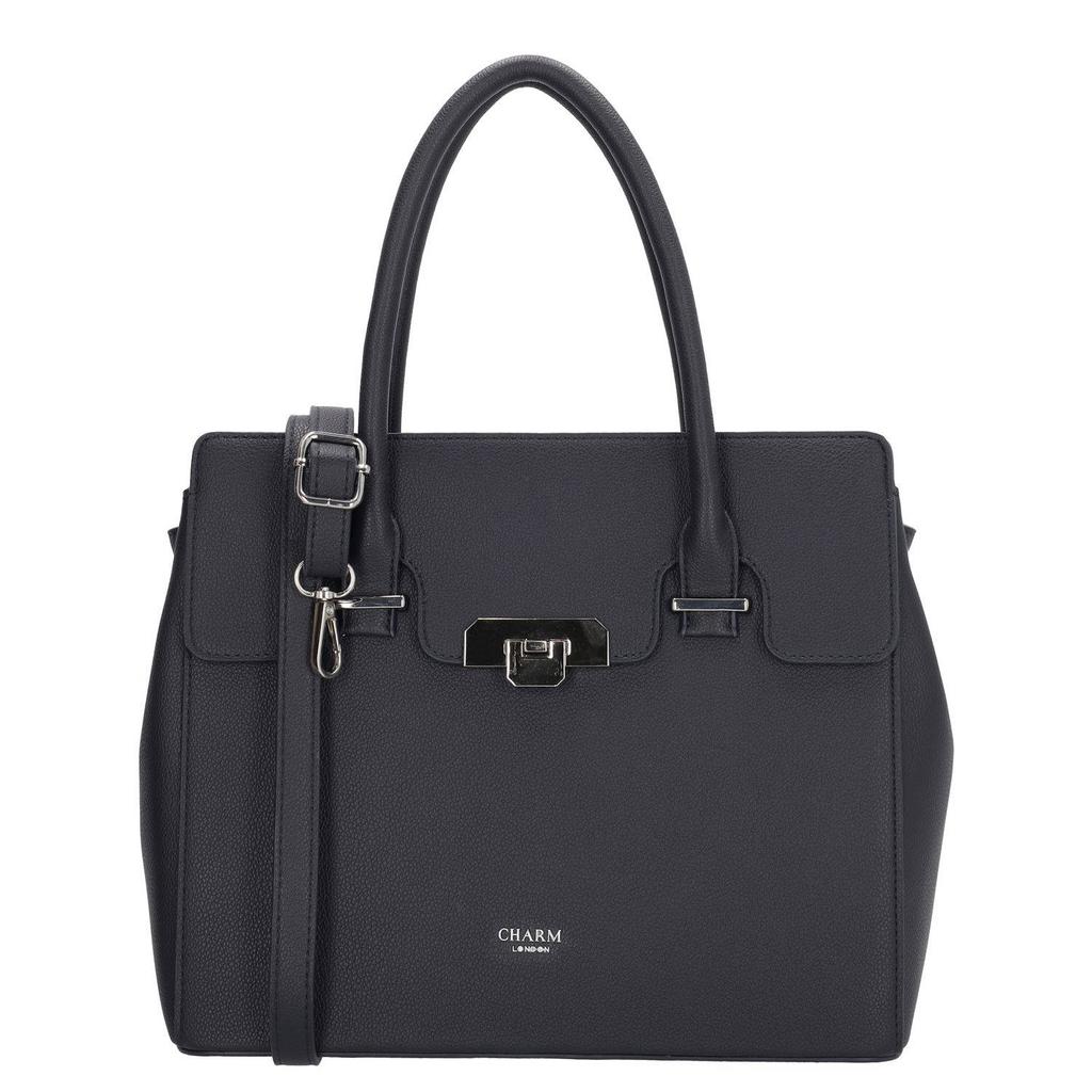 Charm London handtas Soho donkerblauw