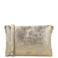 Charm London leren crossbody tas South Hill goudkleurig
