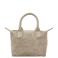 Charm London leren mini shopper Buckingham Royale zand