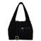 Charm London leren schoudertas Sevilla zwart