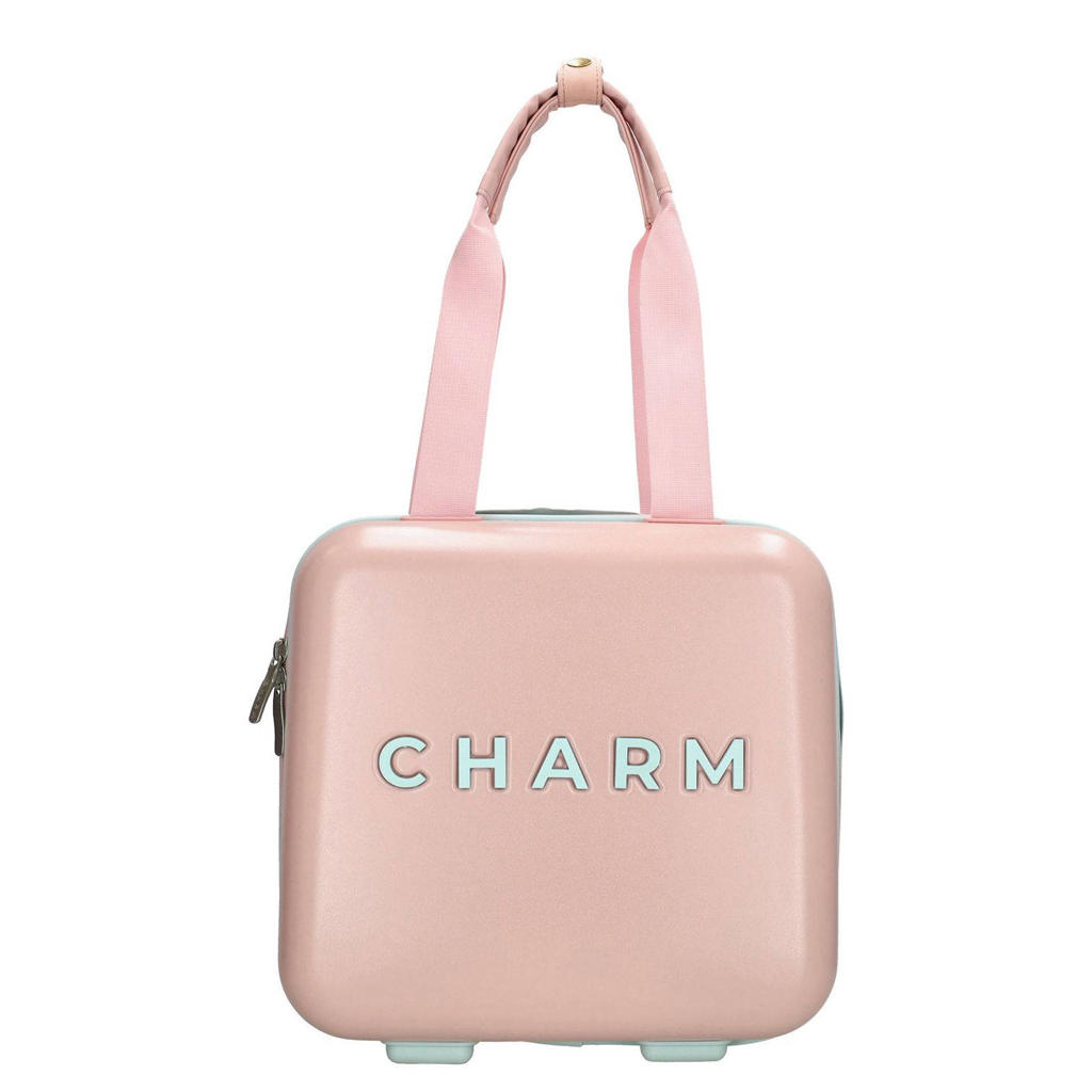 Charm London beautycase roze