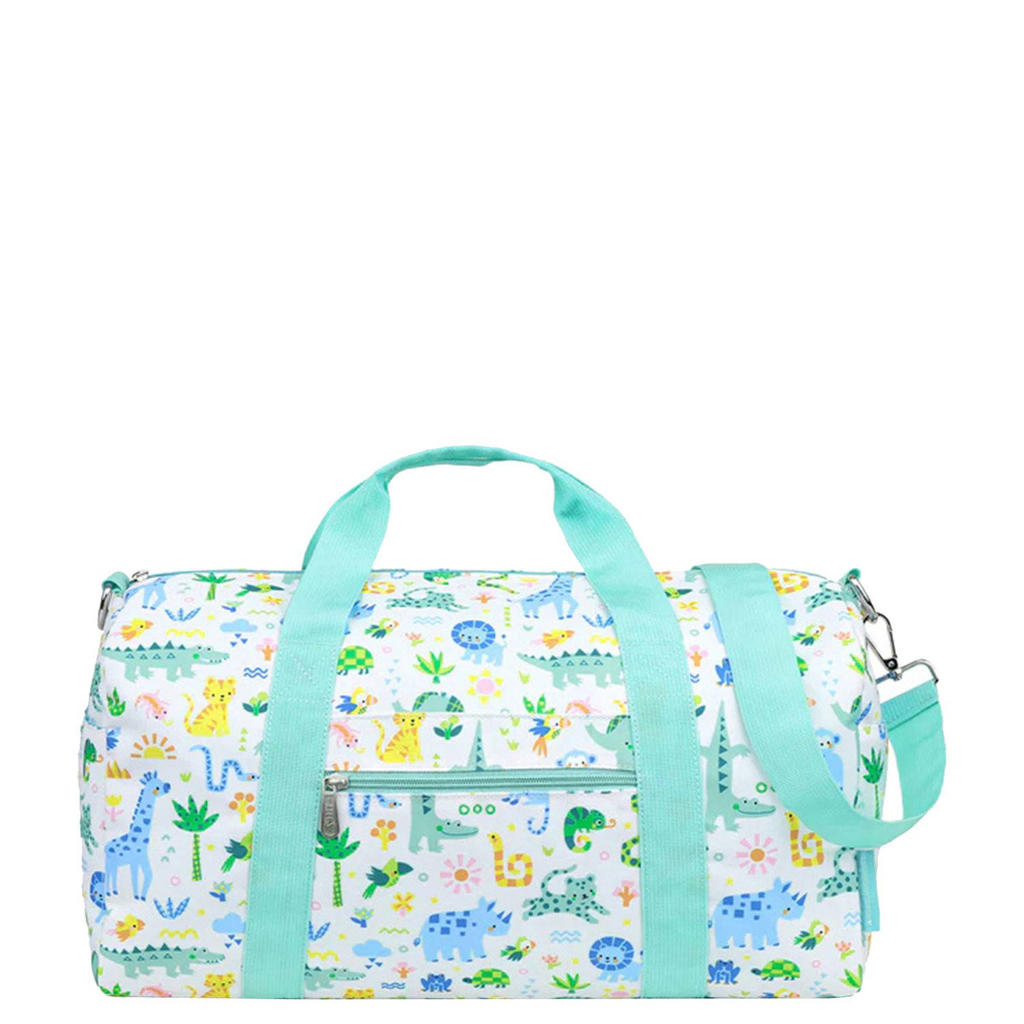 A Little Lovely Company rugzak Sam Jungle mintgroen