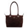Charm leren tas - bruin