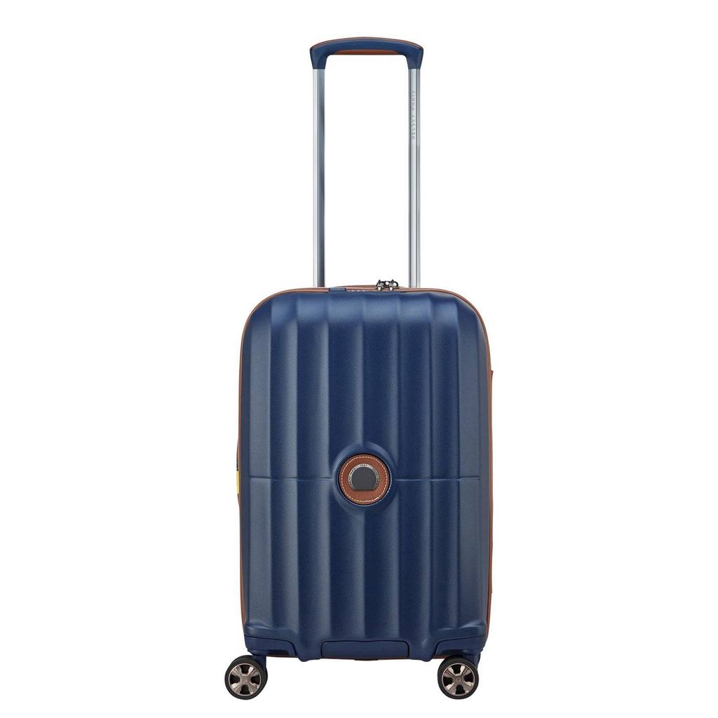 Delsey trolley Carrousel 2.0 55 cm. Expandable donkerblauw