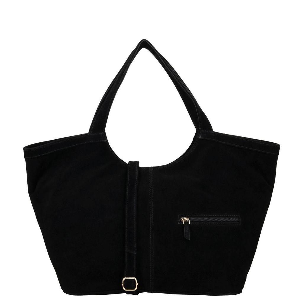 Charm London leren shopper Sevilla zwart
