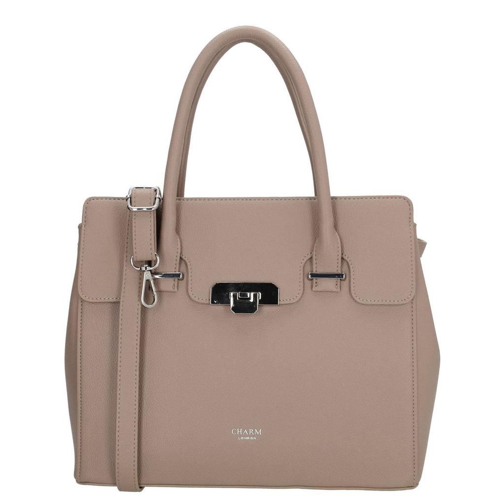 Charm London handtas Soho taupe