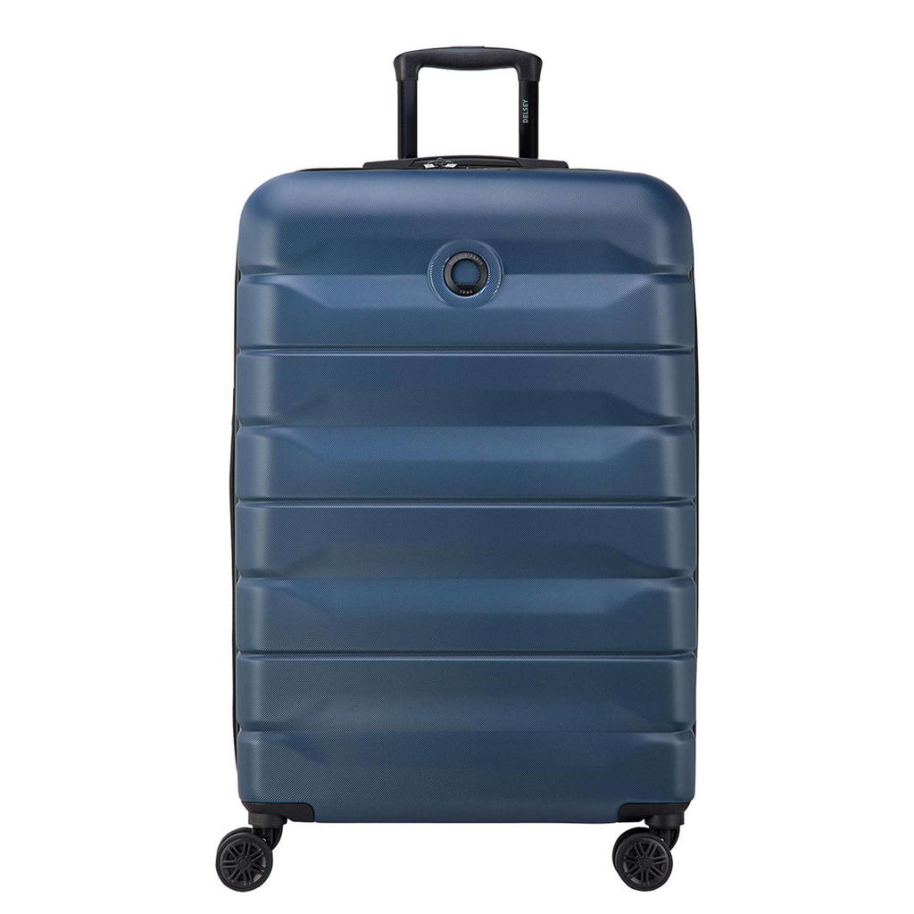 Delsey trolley Air Armour 77 cm. Expandable donkerblauw