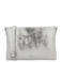 Charm London leren crossbody tas South Hill zilverkleurig