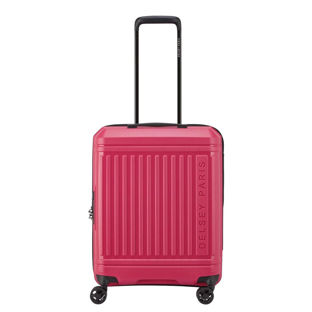 Delsey koffer 55 cm - roze
