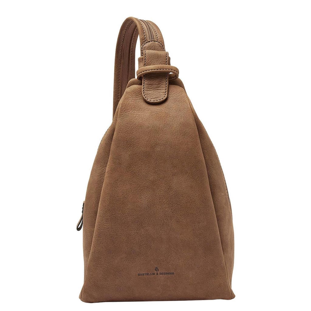 Castelijn & Beerens leren tas - cognac