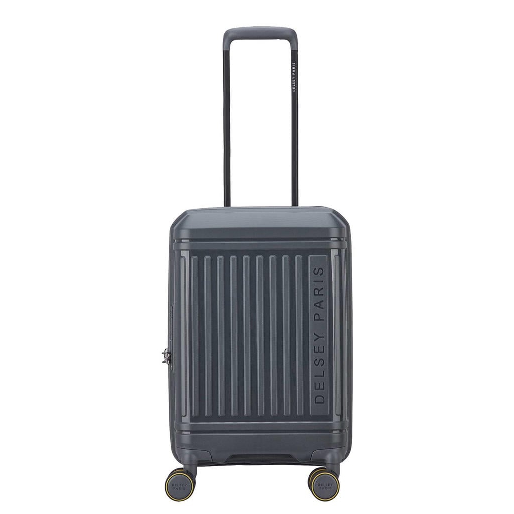 Delsey koffer 55 cm - grijs