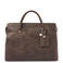 Castelijn & Beerens  15.6 inch leren laptoptas Cavallo donkerbruin