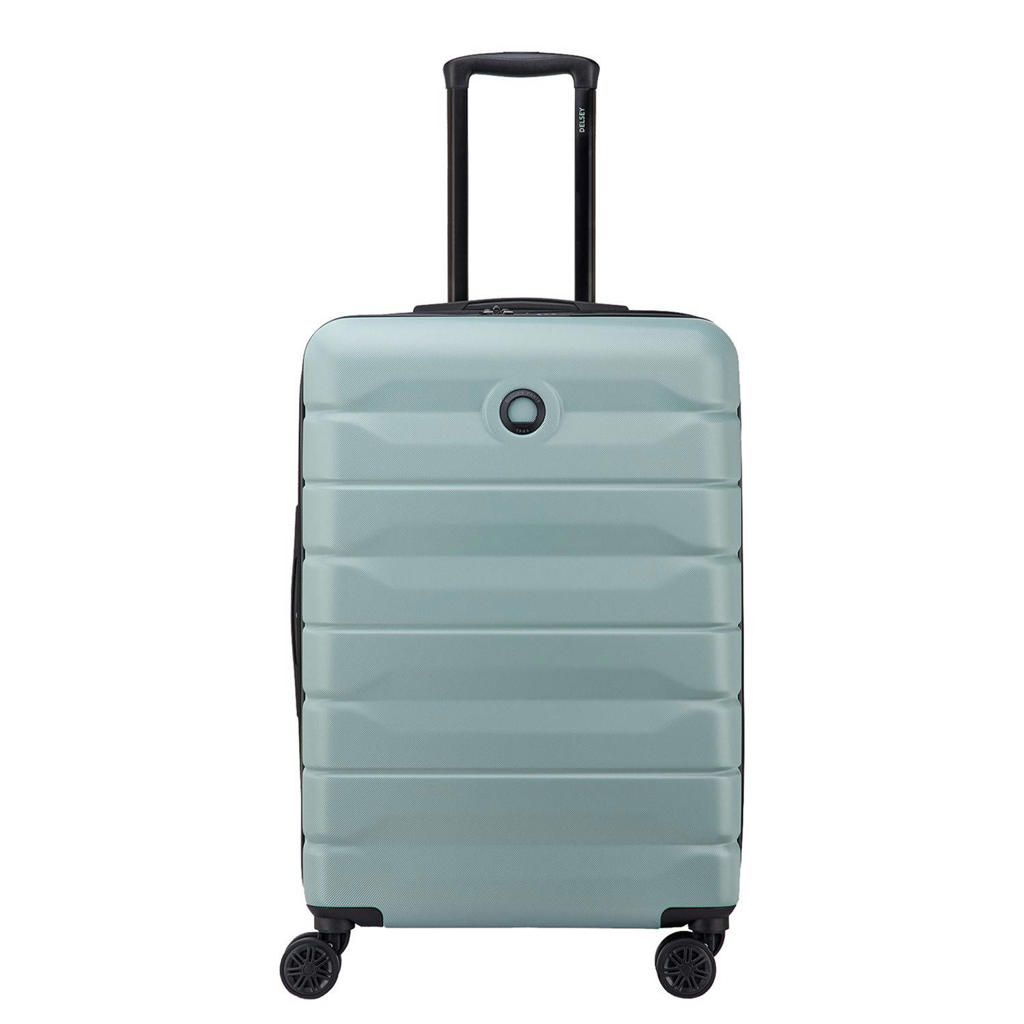 Delsey trolley Air Armour 66 cm. Expandable lichtblauw