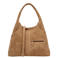 Charm London leren schoudertas Sevilla camel