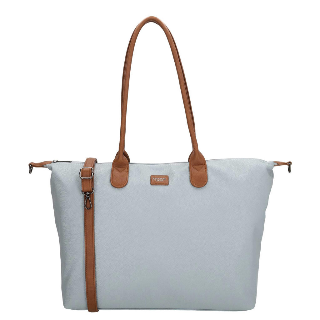 Charm London shopper Buckingham Palace lichtblauw