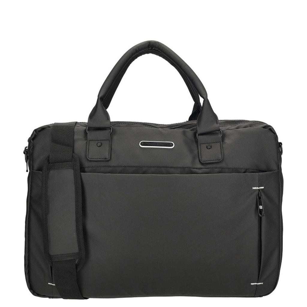 Enrico Benetti 17 inch laptoptas Northern zwart
