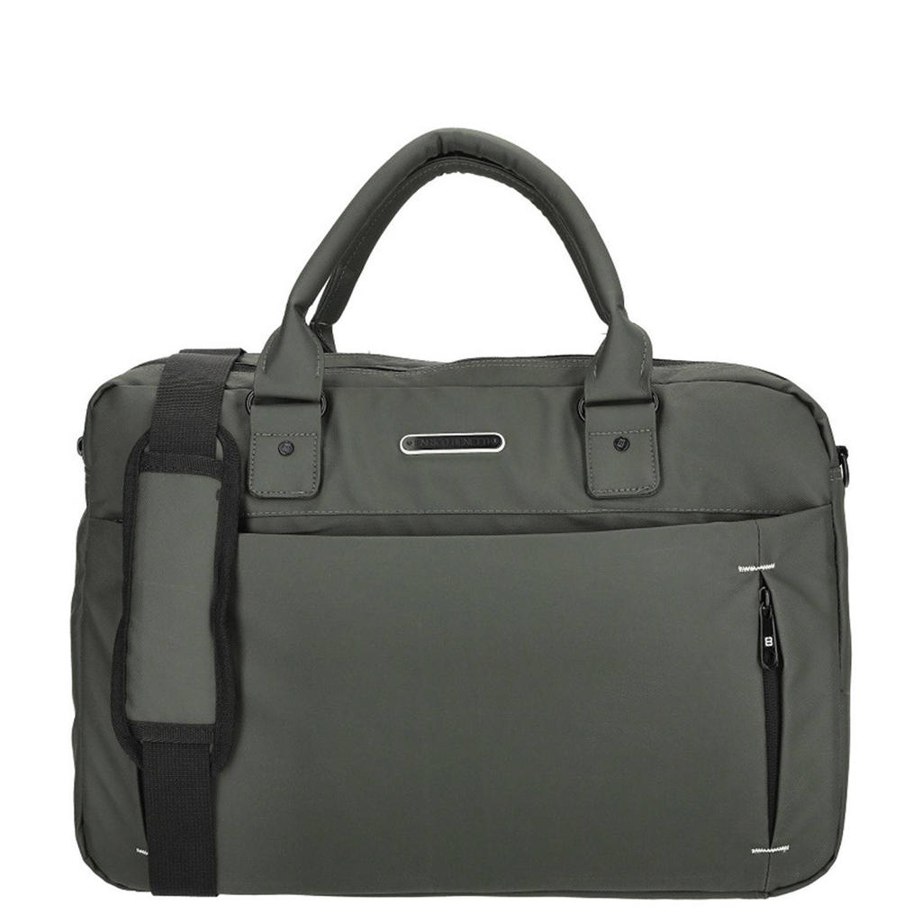 Enrico Benetti 17 inch laptoptas Northern kaki