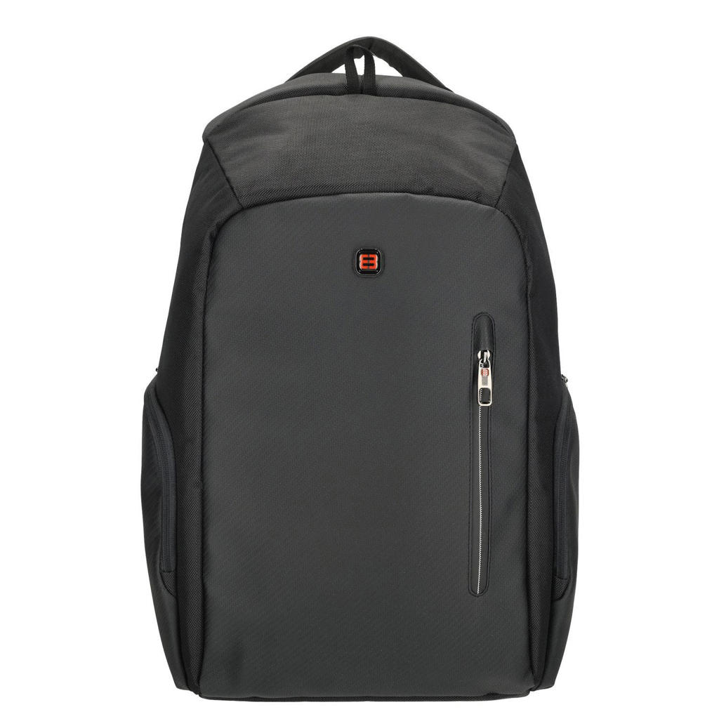 Enrico Benetti 17 inch laptop rugzak Berlin zwart