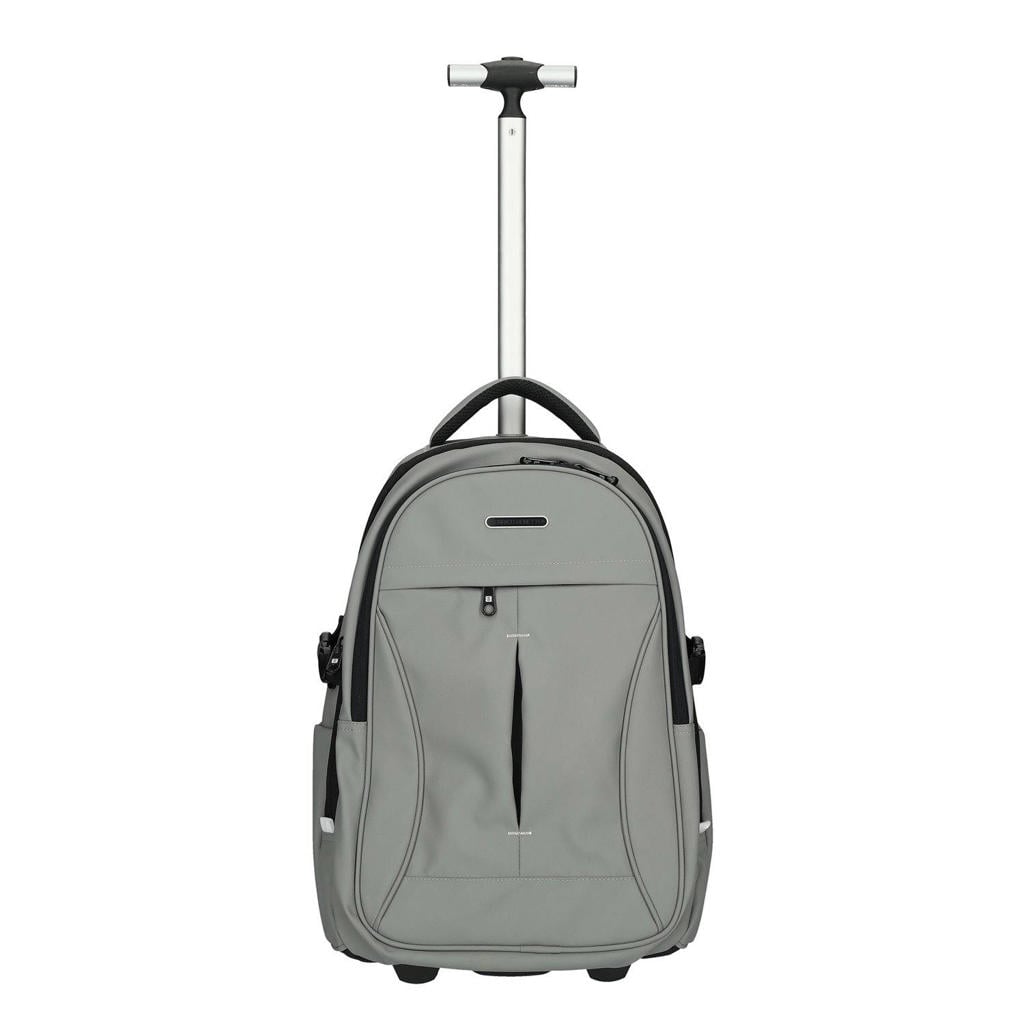 Enrico Benetti 17 inch laptop trolley Northern grijs