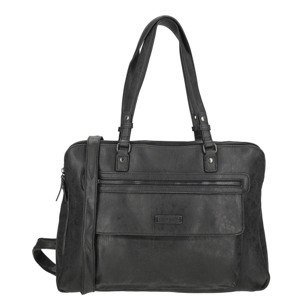Enrico Benetti shopper Nouméa zwart