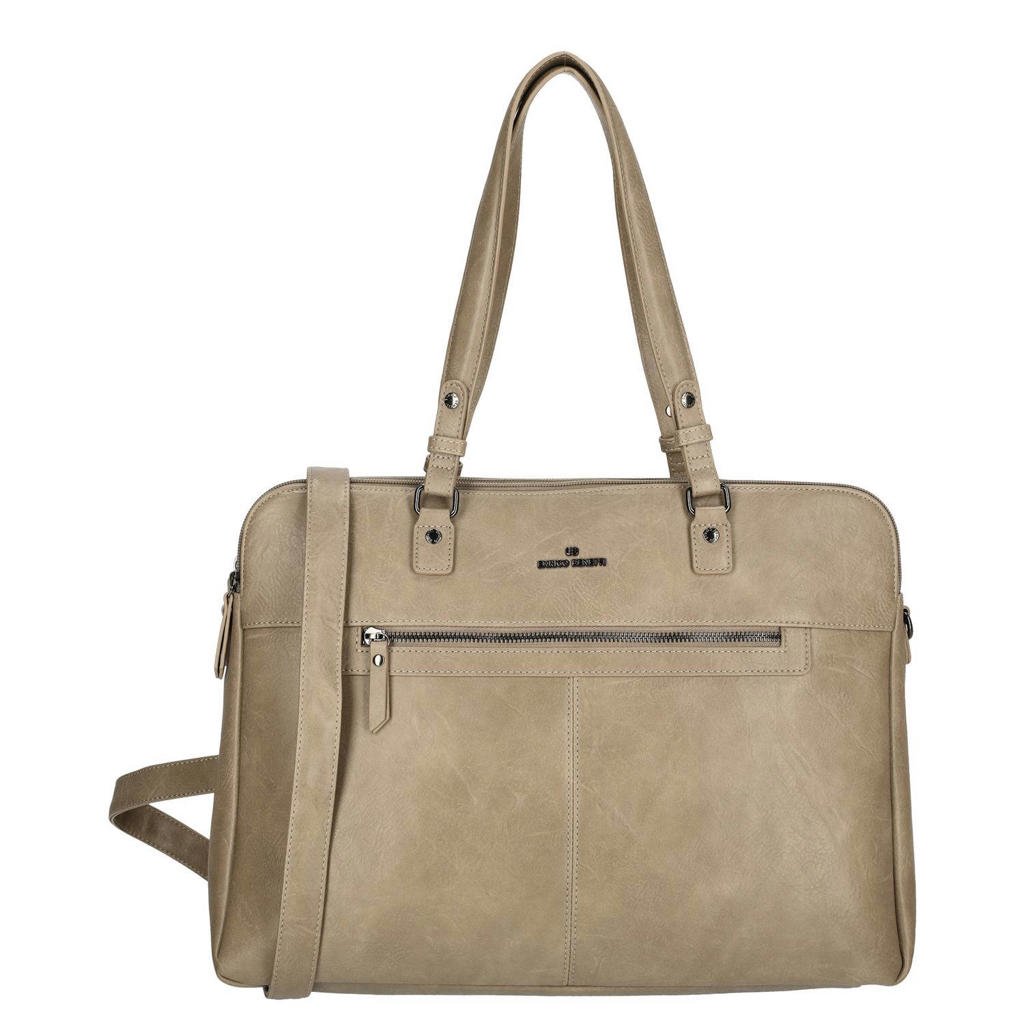 Enrico Benetti 15 inch laptoptas Julia beige