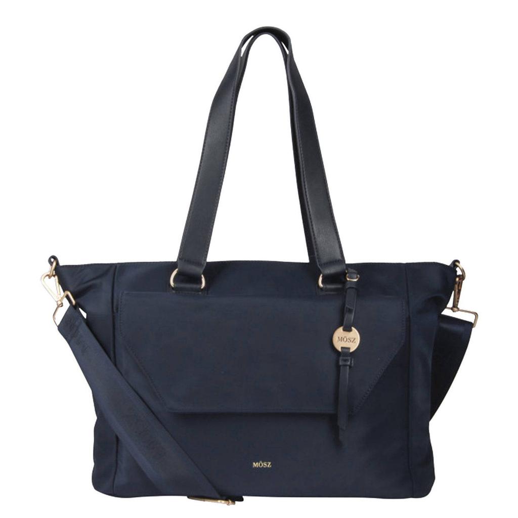 Mosz 15.6 inch laptoptas Denise donkerblauw