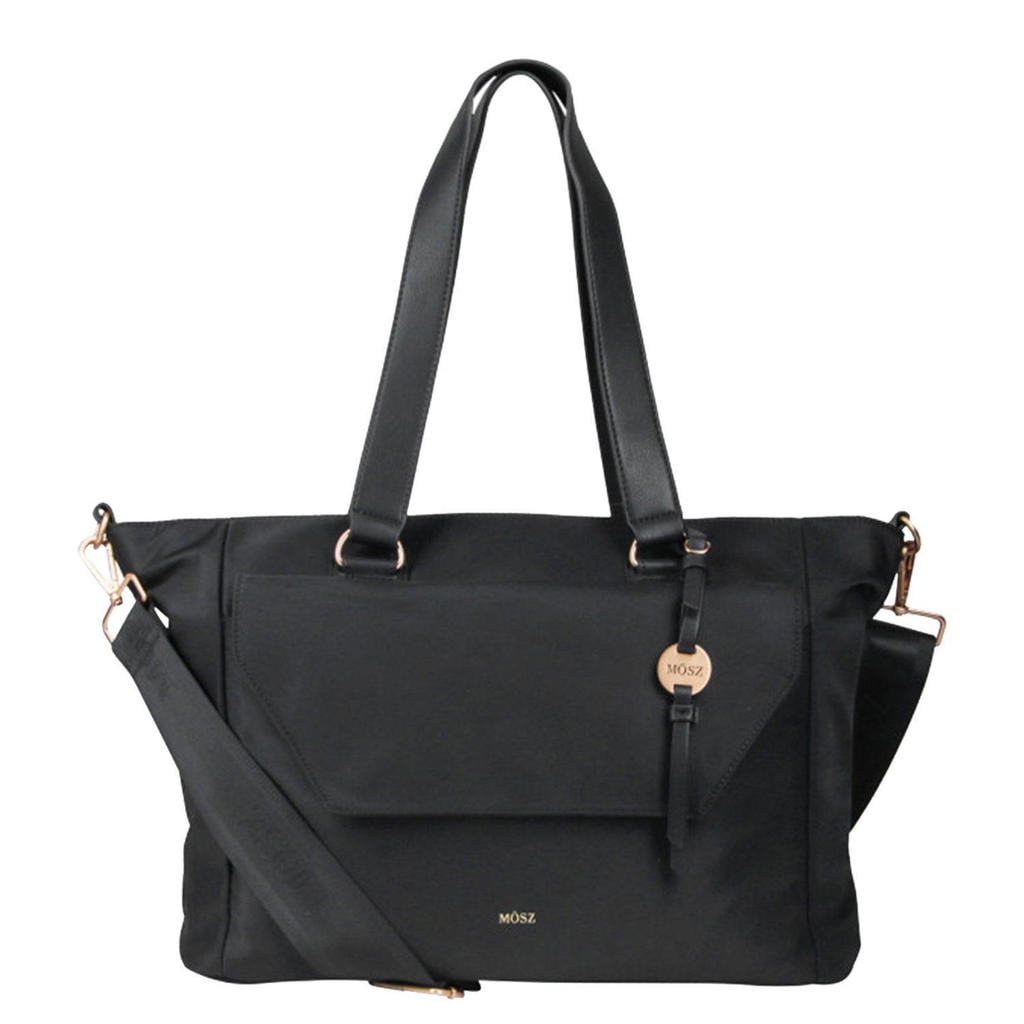 Mosz 15.6 inch laptoptas Denise zwart