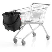 thumbnail: Reisenthel boodschappentrolley 40 liter met stippen - zwart