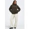 JDY corduroy winterjas - bruin