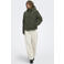 JDY corduroy winterjas - groen