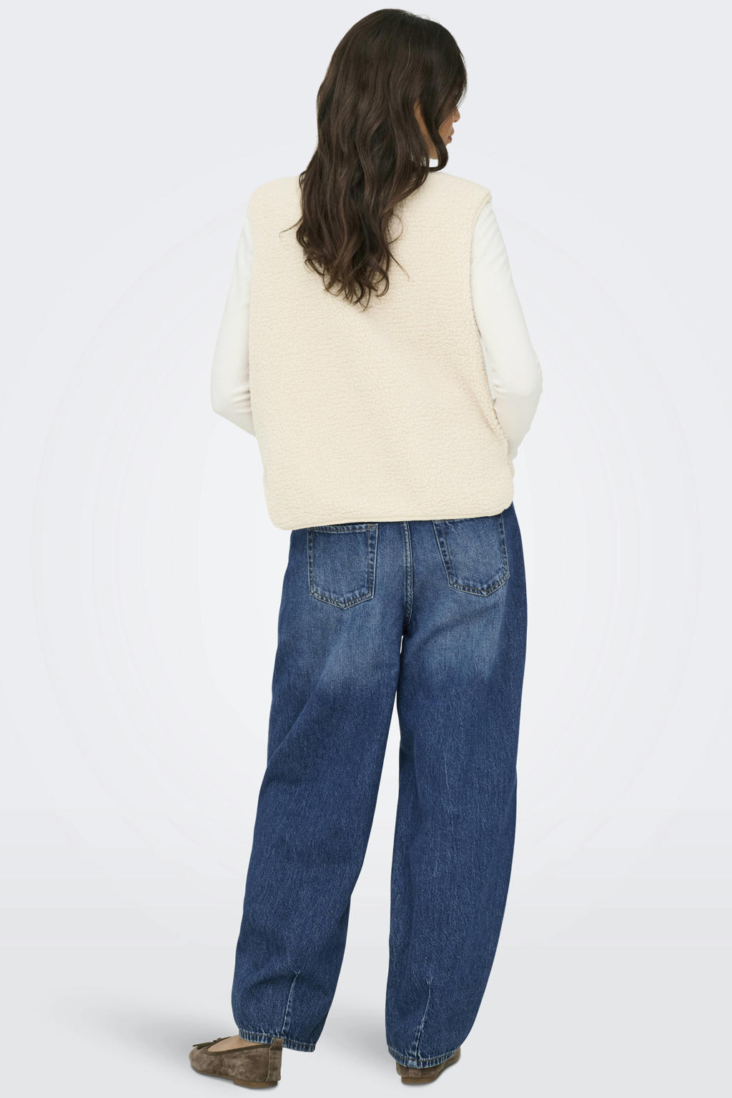 JDY gilet - ecru
