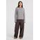 America Today gestreepte longsleeve - bruin