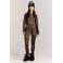 Protest PRTTonya thermobroek met panterprint en wol - true zwart/camel