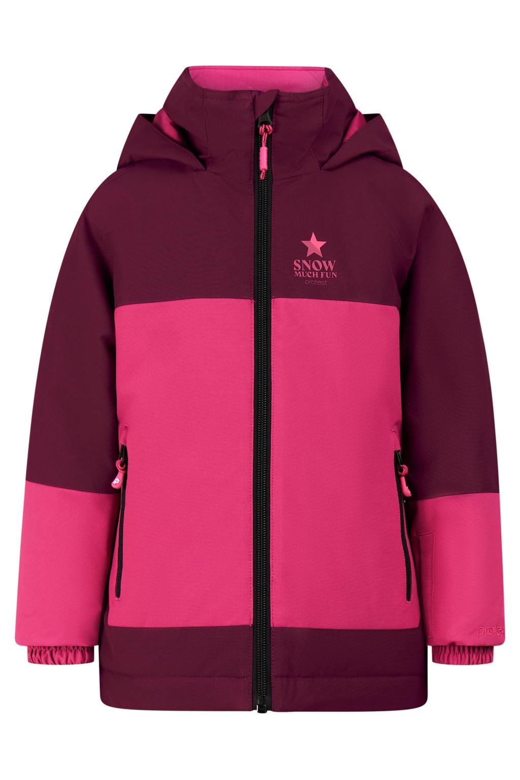 Protest PRTAlenka TD ski-jas - aubergine/roze