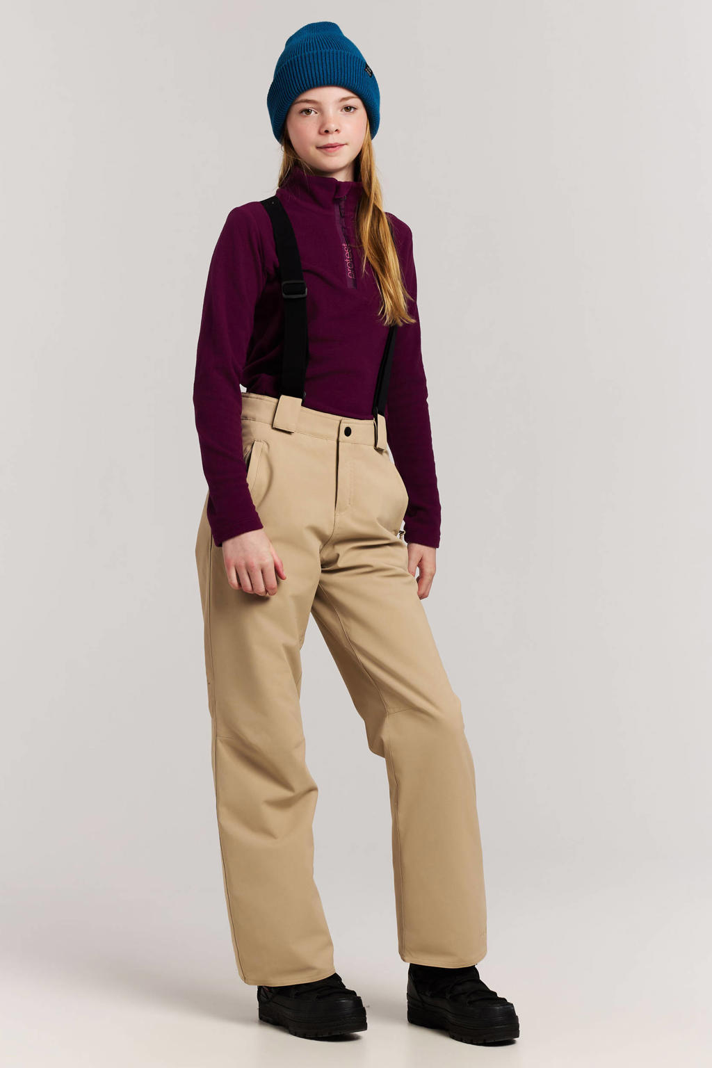 Protest skibroek - beige