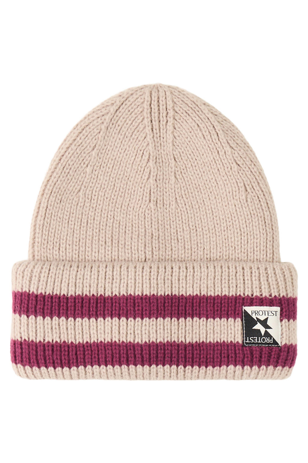 Protest muts beige/roze