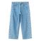 Mango Kids wide leg gebloemde jeans - lichtblauw