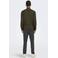 ONLY & SONS regular fit gebreide trui - donkerbruin