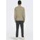 ONLY & SONS regular fit gebreide trui - taupe