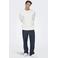 ONLY & SONS katoenen regular fit gebreide trui - wit