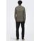 ONLY & SONS slim fit geruite overhemd - lichtbruin